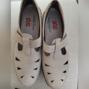 SAS Roamer Sage Nubuck Leather Tripad Comfort Slip-On Loafer Size 9.5